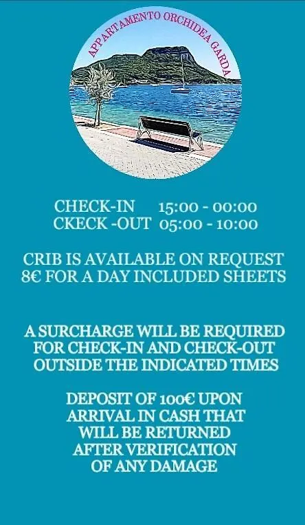 Apartmán Appartamento Orchidea Garda